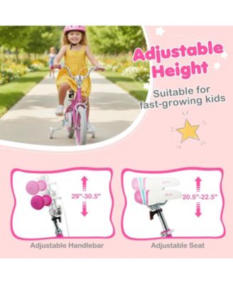 Inch Kids Bike for Aged 3-8 Years Old with Adjustable Handlebar - Starlight Wave