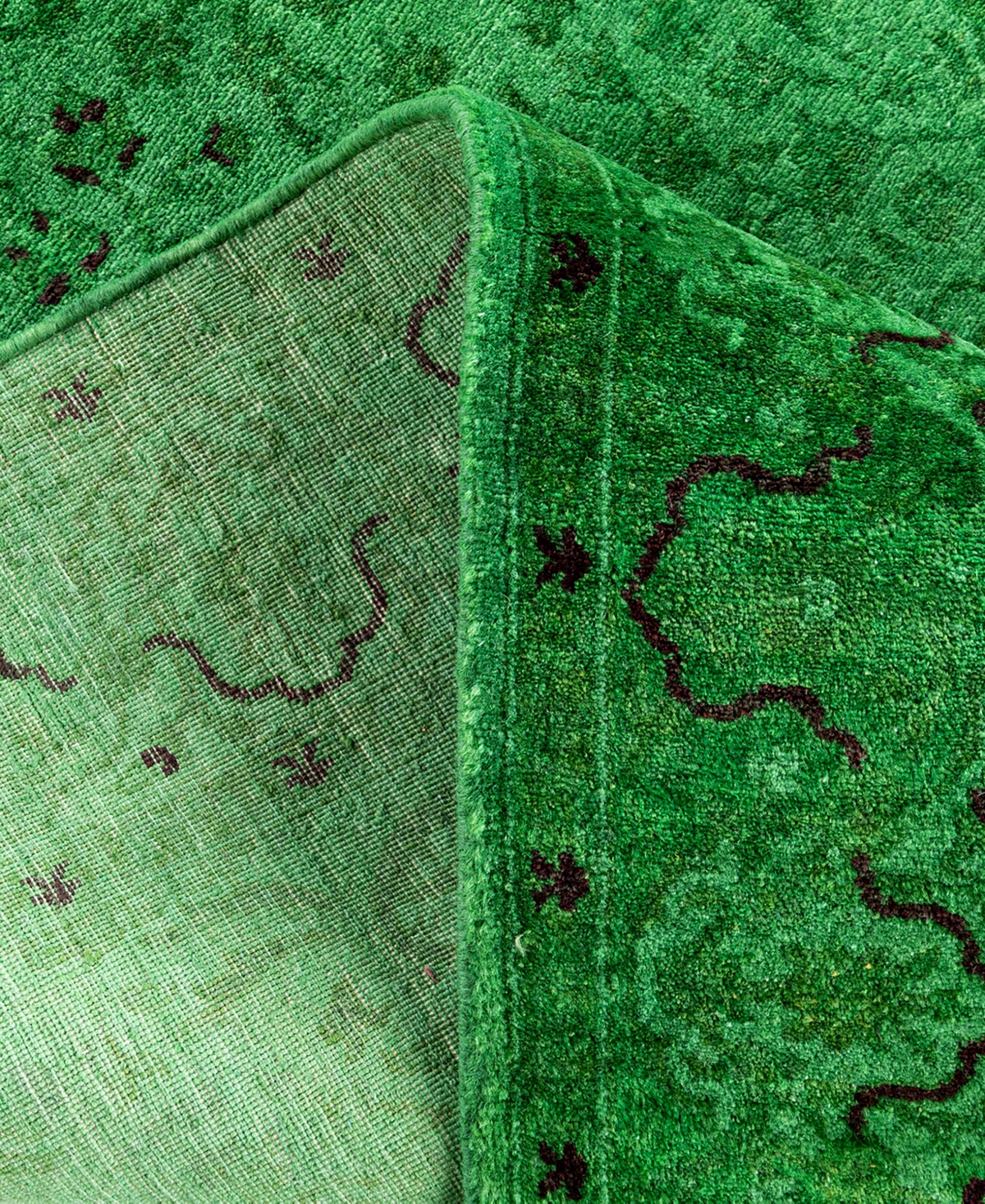 Adorn Hand Woven Rugs Fine Vibrance M1418 3' 2" x 5' 7" Area Rug