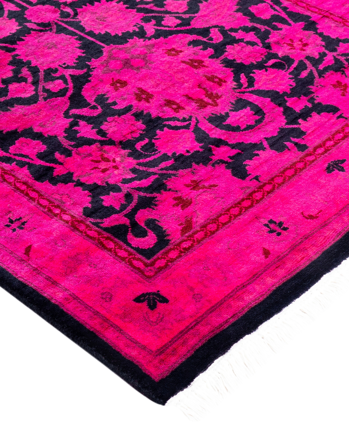 Adorn Hand Woven Rugs Fine Vibrance M1452 2' 6" x 12' 8" Runner Area Rug