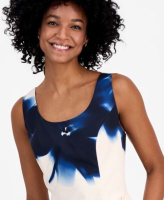 Women's Scoop-Neck Sleeveless Party Dress