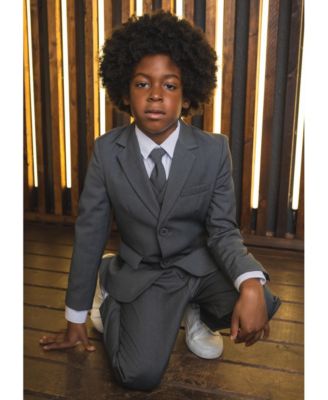 Boys 007 Slim-Fit Suit Set