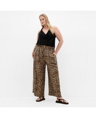 Women's Resort Leopard Print Pant