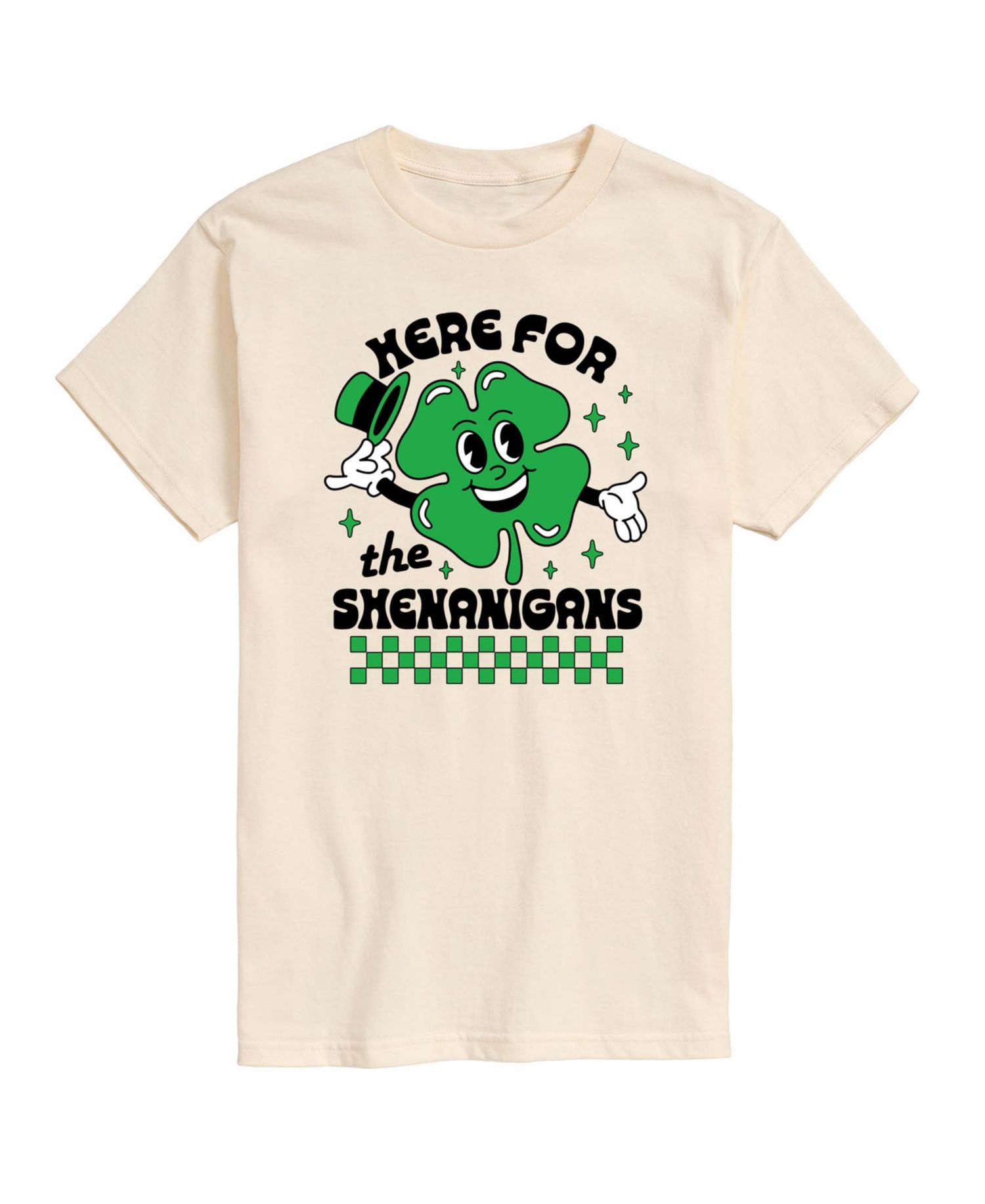 Men's Instant Message Here For The Shenanigans Short-Sleeve Graphic T-Shirt