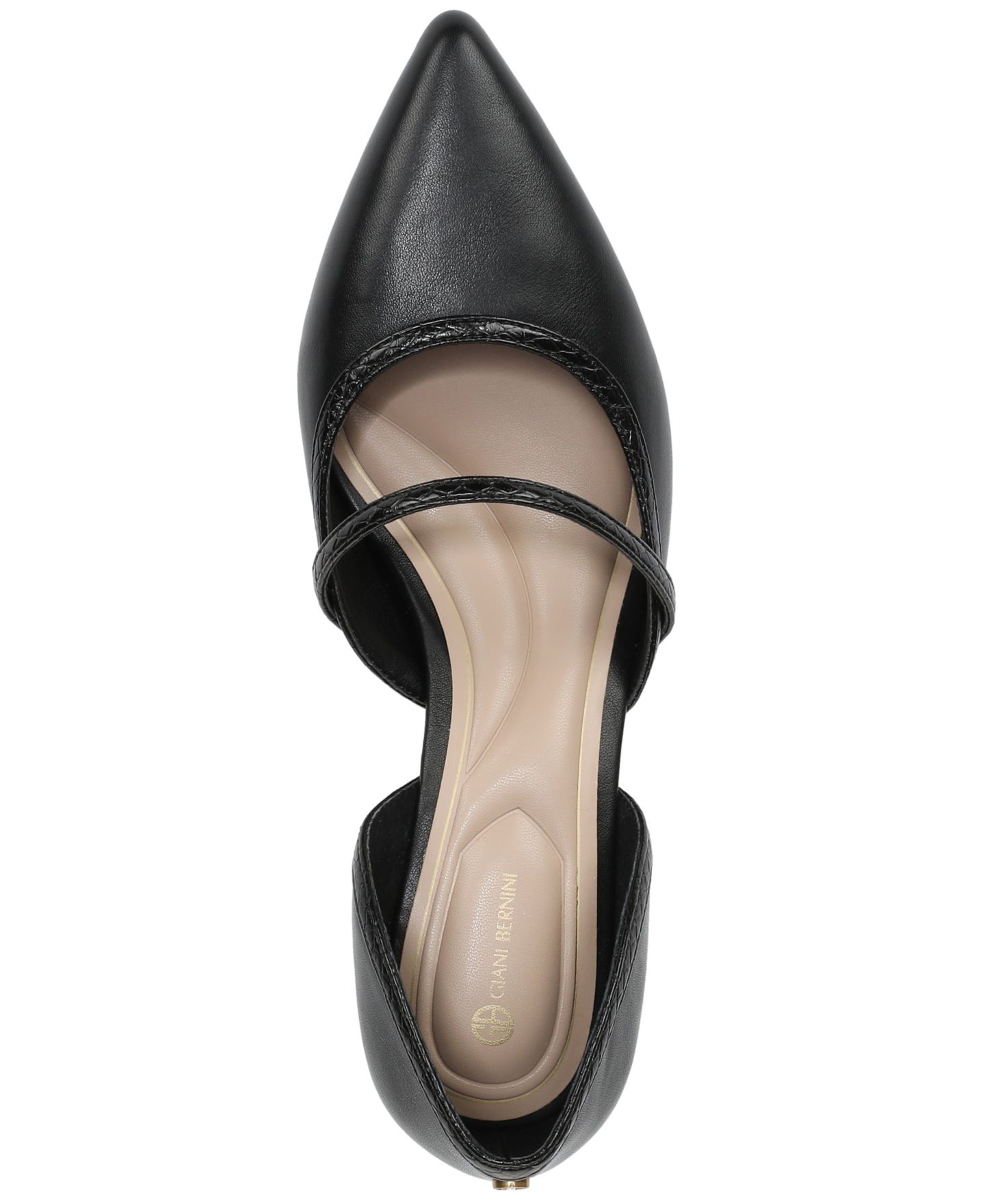 Женские туфли Giani Bernini Jammiee Pointed Toe Pumps, цвет: Чёрный — фото 4