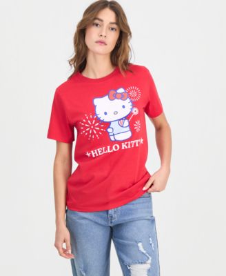 Juniors' Hello Kitty 4th of July T-Shirt