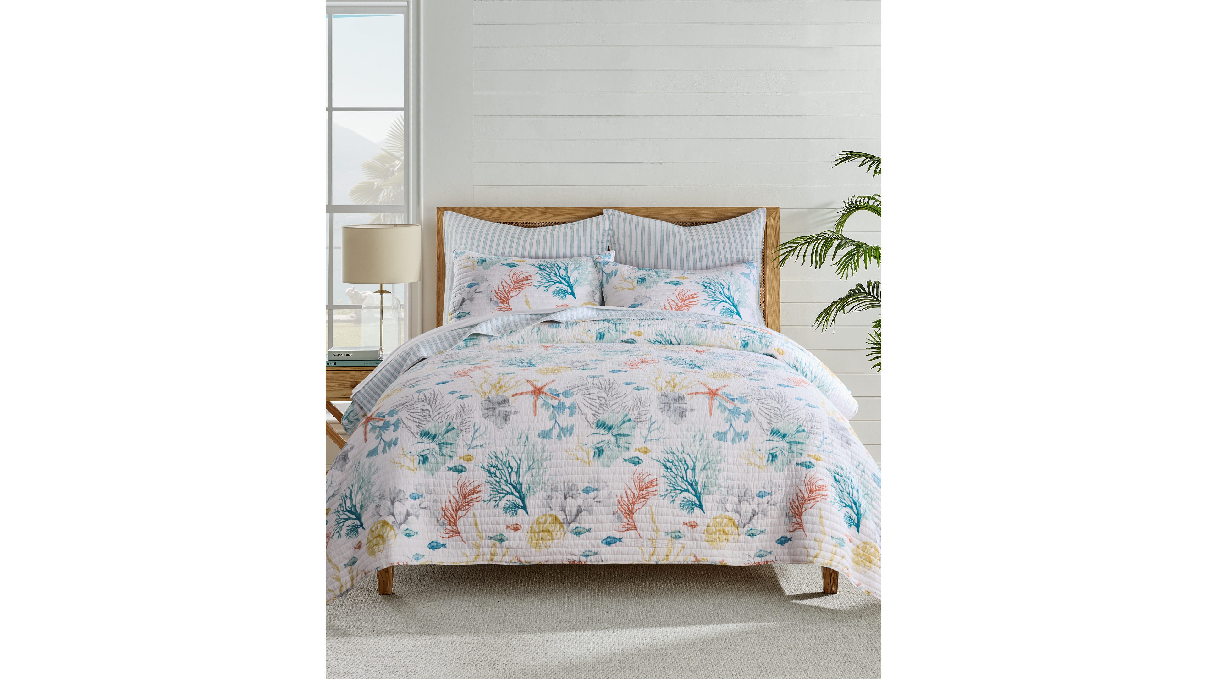 Levtex Home Whimsical Sea Reversible 3-Pc. Quilt Set, Full/Queen