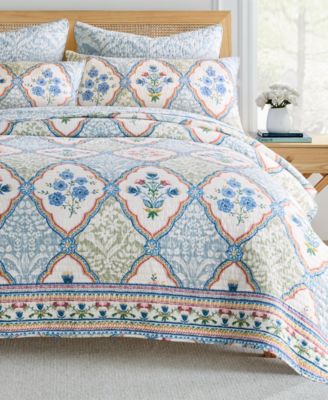 Home Zoey Quilted 2-Pc. Pillow Sham Set, King