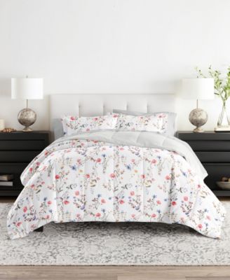 Bedding Bundle Patterned 5-Piece Comforter Set, Twin XL