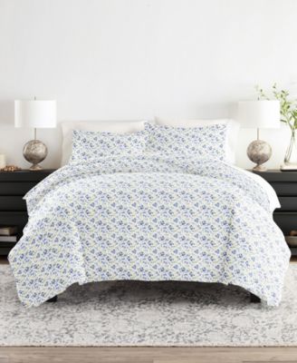 Bedding Bundle Patterned 6-Piece Comforter with Duvet Cover Set, Twin