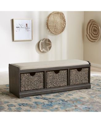 Mill Creek Wall Bench Rubberwood Solids