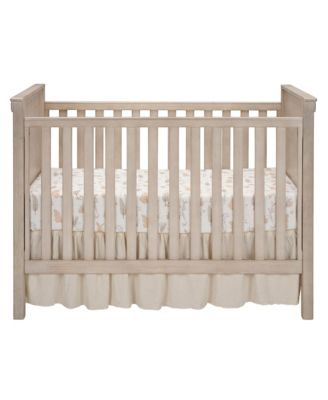 Baby Signature Bunny Hop Organic Cotton Muslin Fitted Crib Sheet