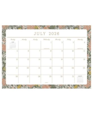 July 2026 - June 2027 Artisan Legacy Medium Desk Pad Monthly Blotter Calendar