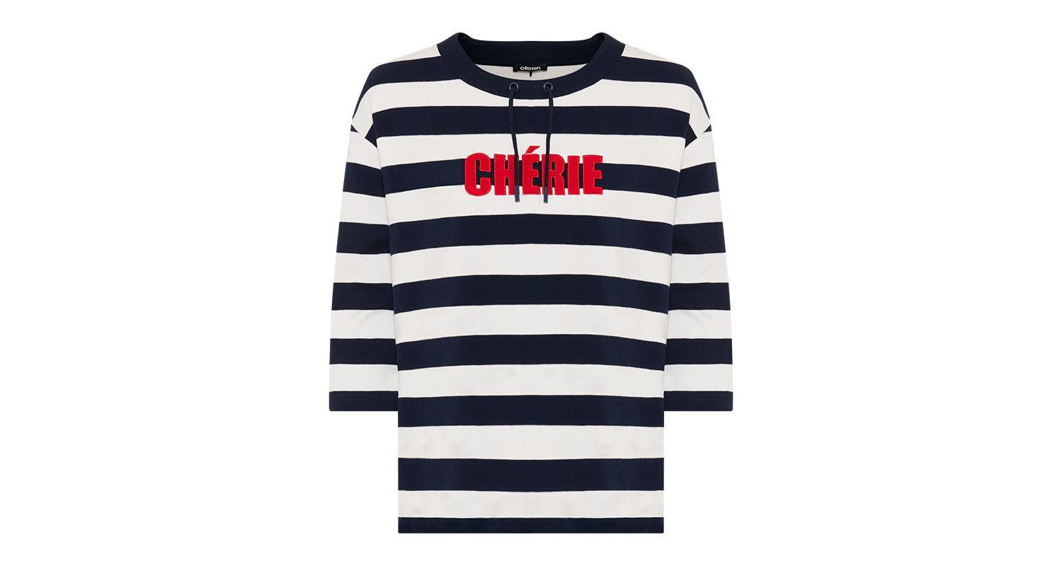 Women's Cherie Embroidered Jersey Knit Top