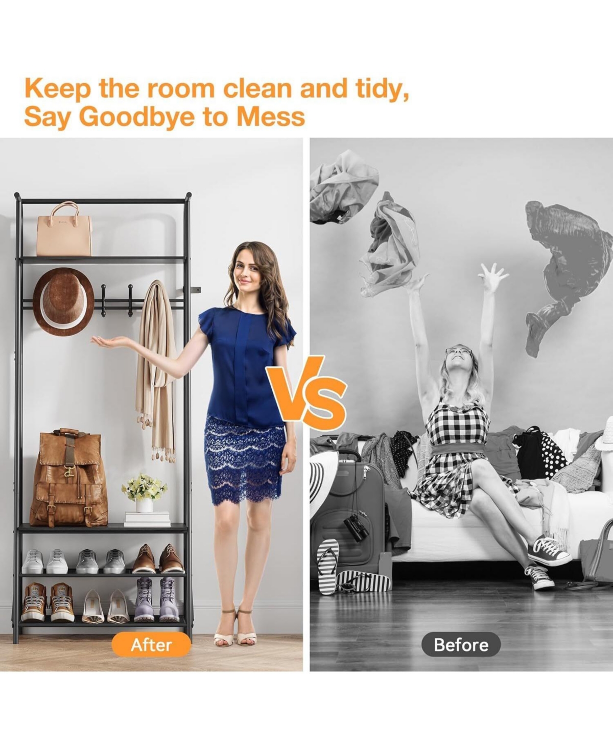 gaomon 60cm Hall Tree