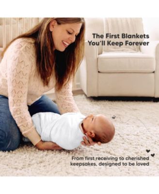 3-Pack Lyra Muslin Swaddle Blankets for Newborns, Large Cotton Nursery Baby Blankets, Soft & Breathable