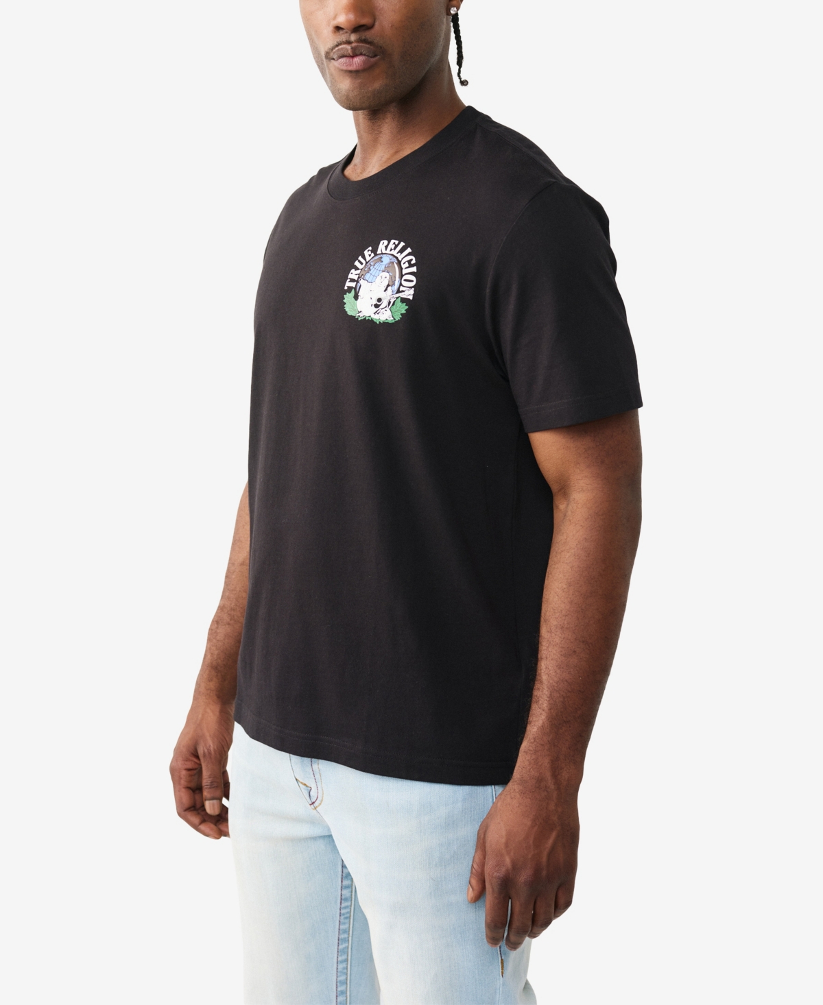 True Religion Men's Short-Sleeve Crewneck T-Shirt