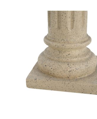 Pedestal Column Plant Stand, 26.25 Inch, Indoor and Outdoor