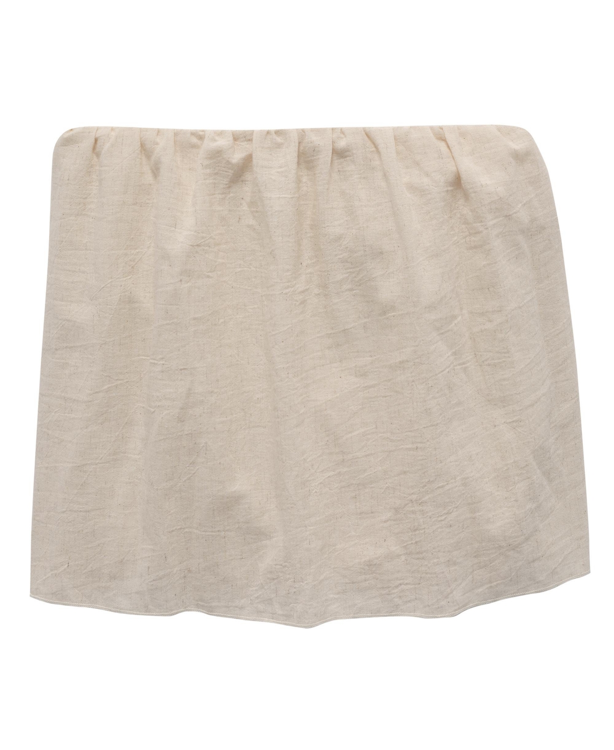 Lambs & Ivy Baby Signature Cotton/Linen Crib Skirt / Dust Ruffle