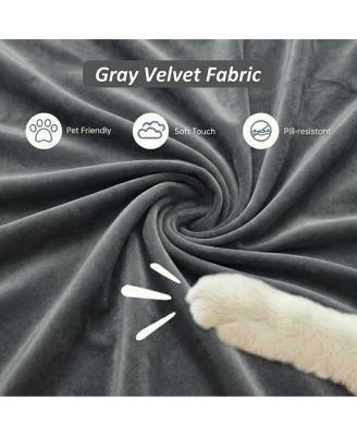 84.6" 3 Seater Mid Century Modern Chesterfield Sofa