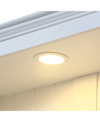 78.75" Tall 3-Piece Bookcase with 5 Color LED Light, Retro Style