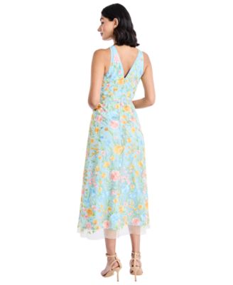 Women's Halter Neck Midi Dress