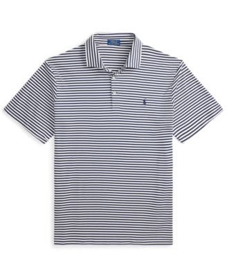 Men's Big & Tall Striped Polo Shirt