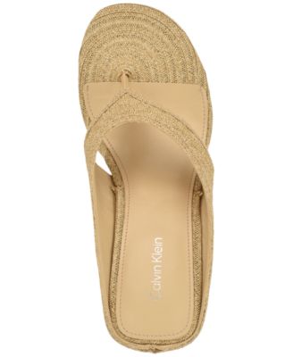 Women's Marchela Thong Slip-On Wedge Sandals