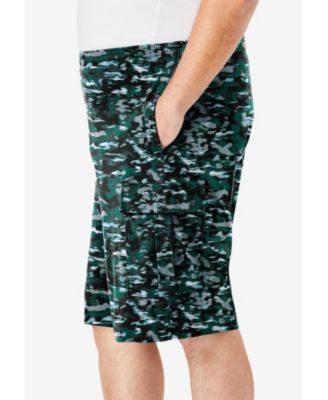 Big & Tall Lightweight Jersey Cargo Shorts