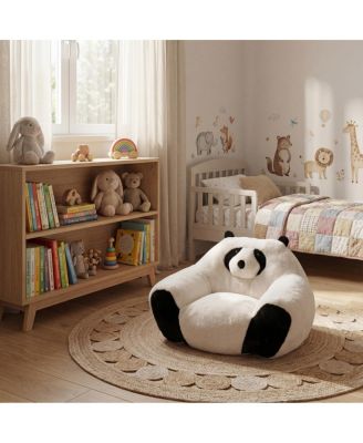 Panda Beanbag Chair - Soft Plush, 29.65 inches
