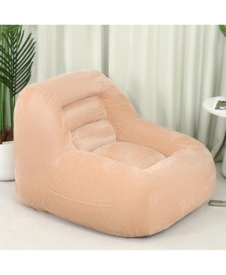 Corduroy Beanbag Couch for Living Room, Bedroom & Dorm