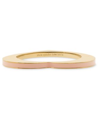 Two-Tone Heart Bangle