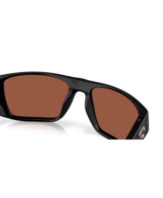 Men's Rectangle Finlet Polarized Sunglasses, 6S9118