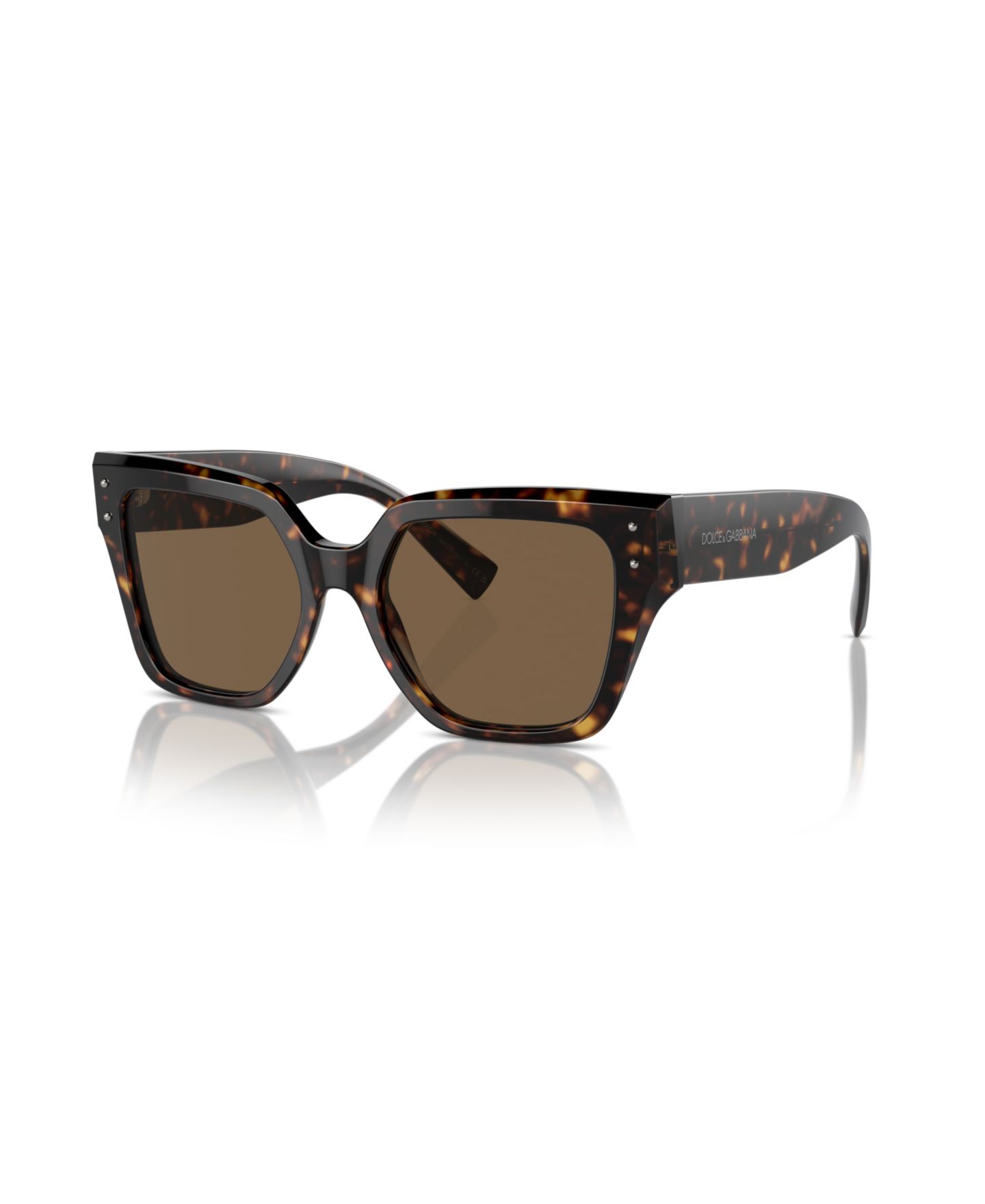 Женские солнцезащитные очки Dolce&Gabbana Square Sunglasses, DG4471, цвет: Гавана — фото 1