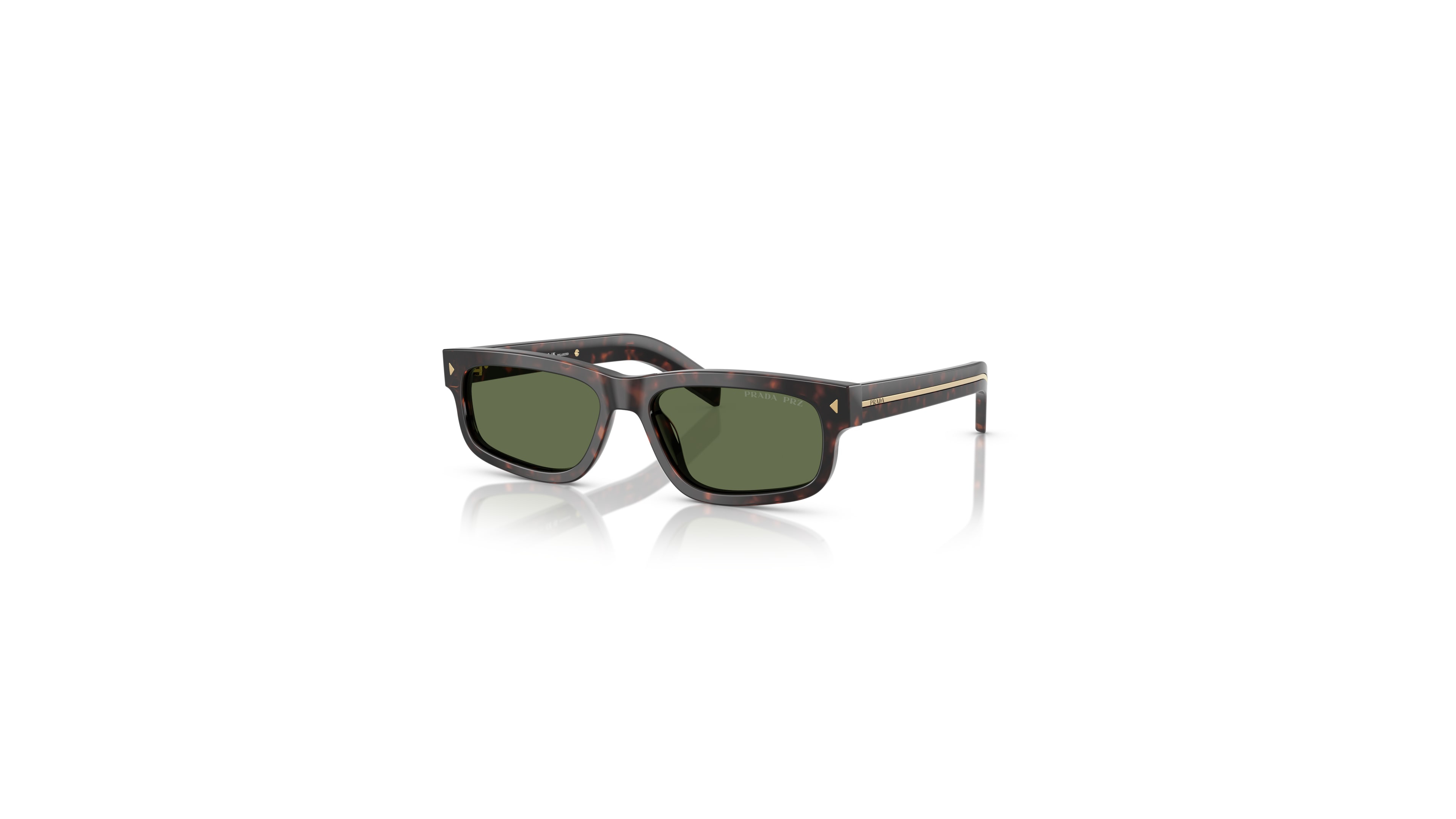 Prada Men's Rectangle Polarized Sunglasses