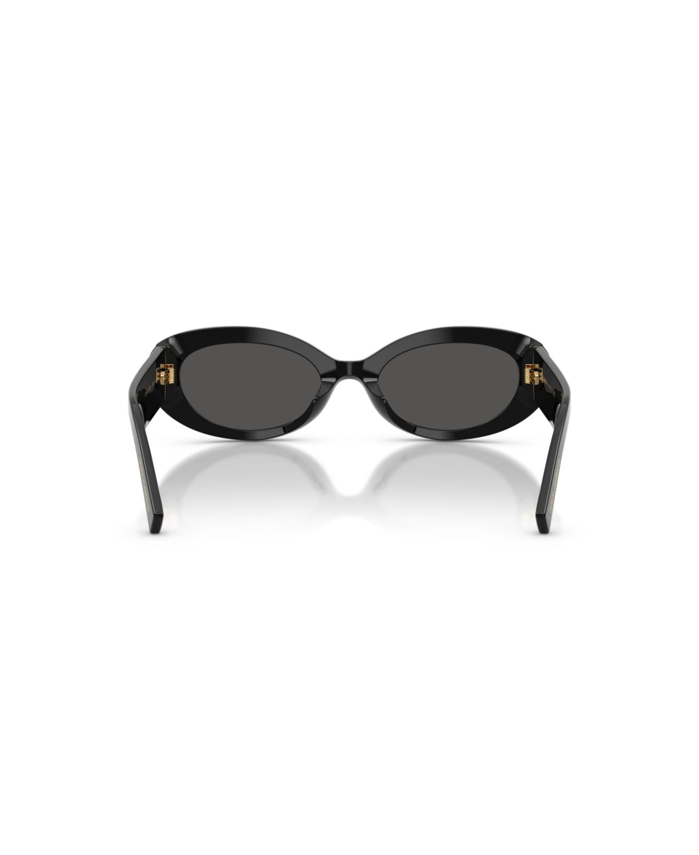 Женские солнцезащитные очки Dolce&Gabbana Oval Sunglasses, DG4537, цвет: Чёрный — фото 4