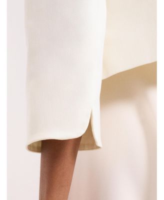 Women's Tailored Cropped Round Neck Jacket