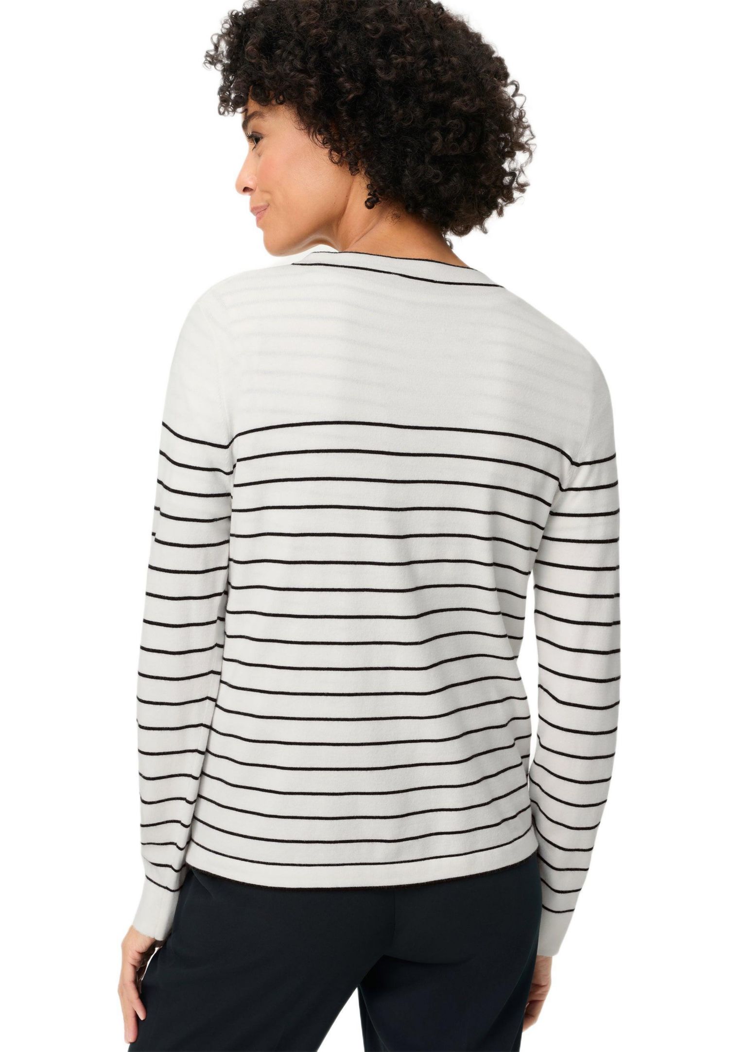 Women's Striped Cardigan