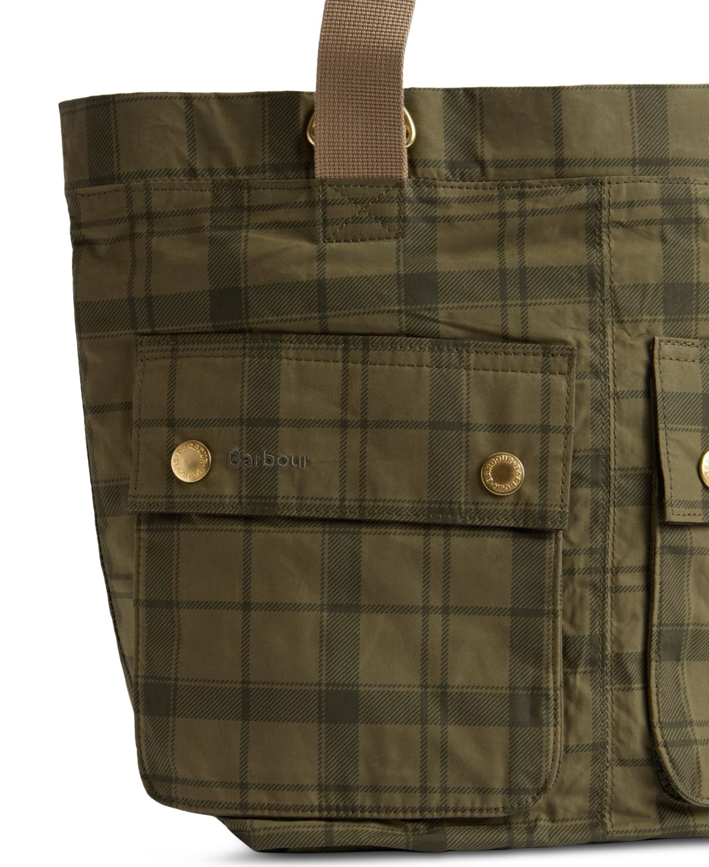 Мужская сумка Barbour Transport Carry All, цвет: Зелёный — фото 5