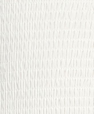 Juniors' Strapless Smocked Dress