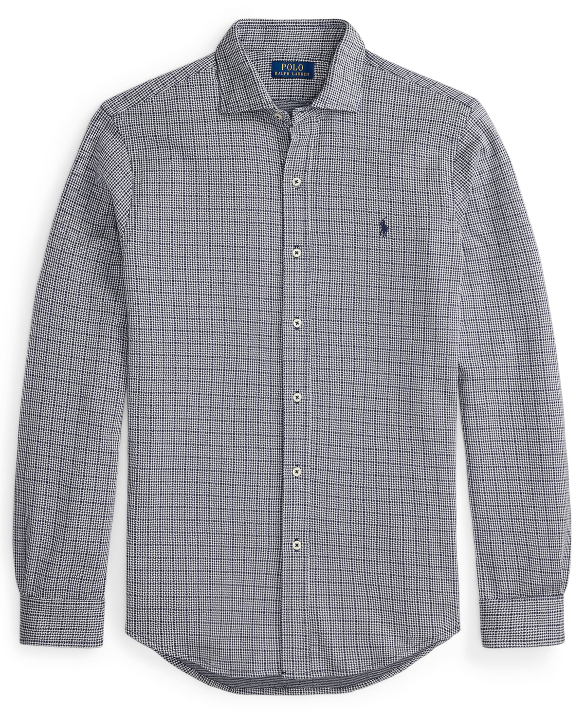 Polo Ralph Lauren Men's Glen Plaid Spread Collar Shirt