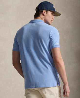 Men's Yankees Logo Mesh Polo Shirt