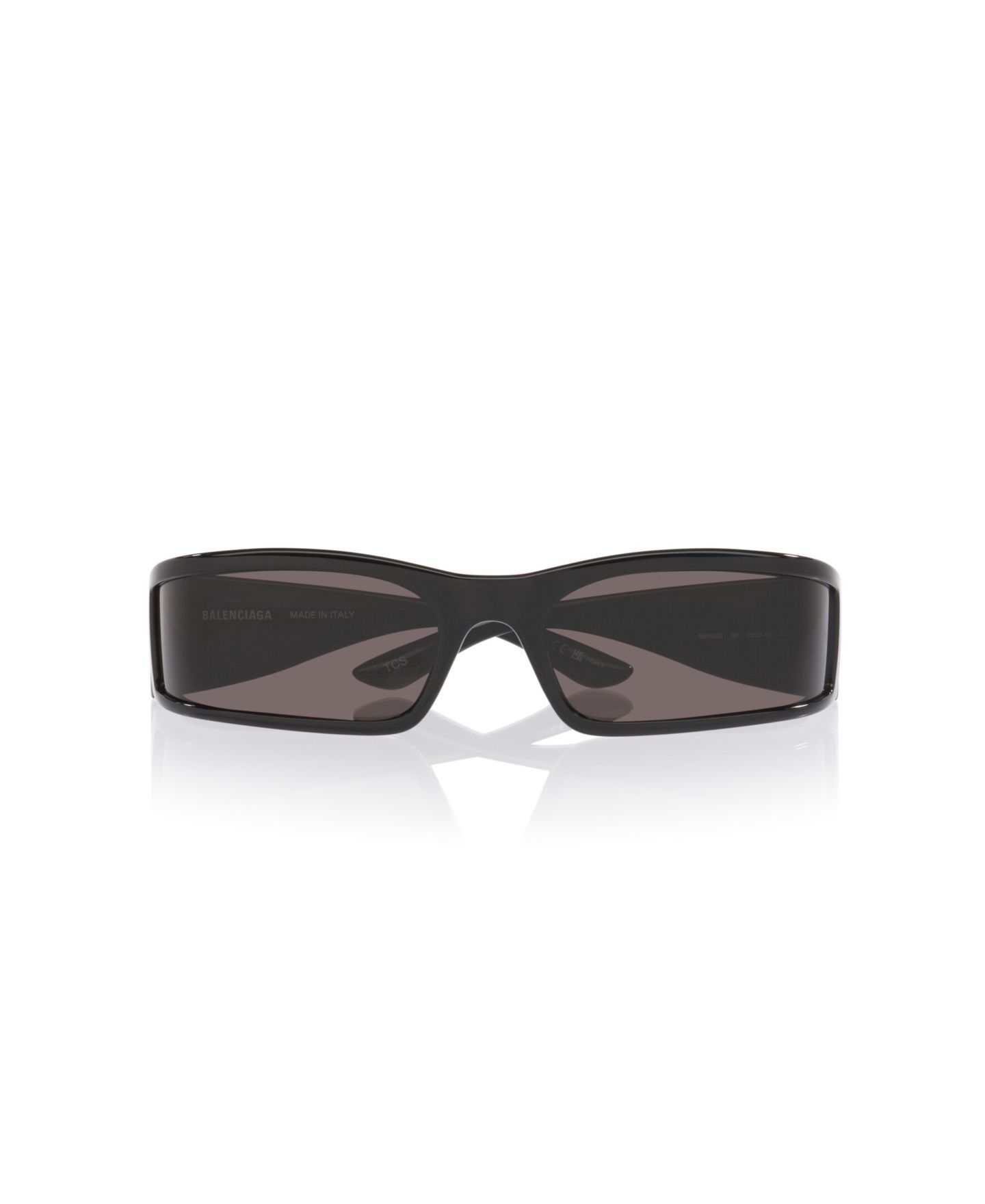Солнцезащитные очки Balenciaga Unisex Geometric, BB0458S 6E000479, цвет: Чёрный — фото 4