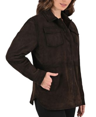 Women's Women s Goat Suede Jacket