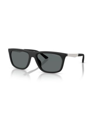 Men's Rectangle Polarized Sunglasses, EA4272U