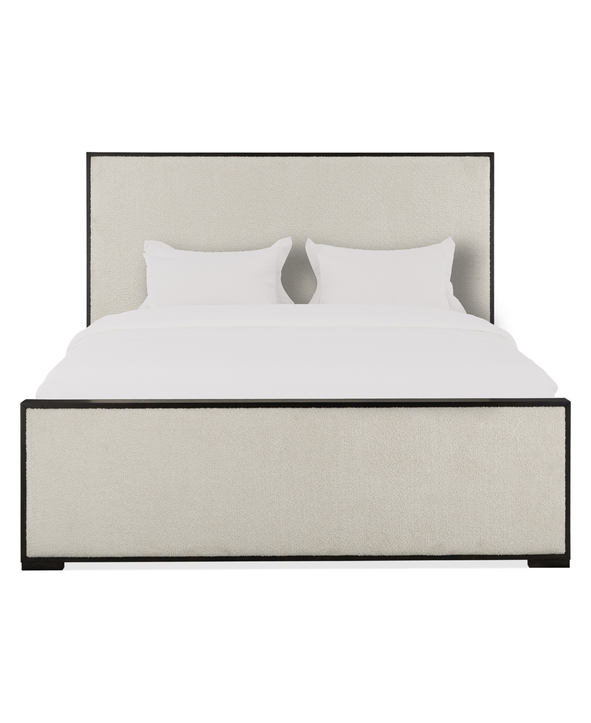 Ryder 63" California Oak Veneer Upholstered King Bed