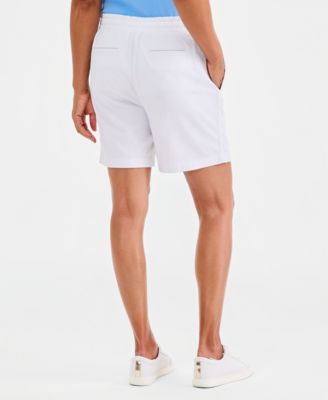 Women's High Rise Pull-On Twill Shorts