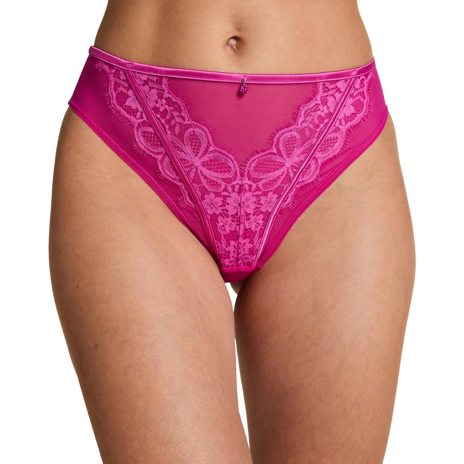 Hunkemoller Women's Prina High-Waisted Highleg Brazilian