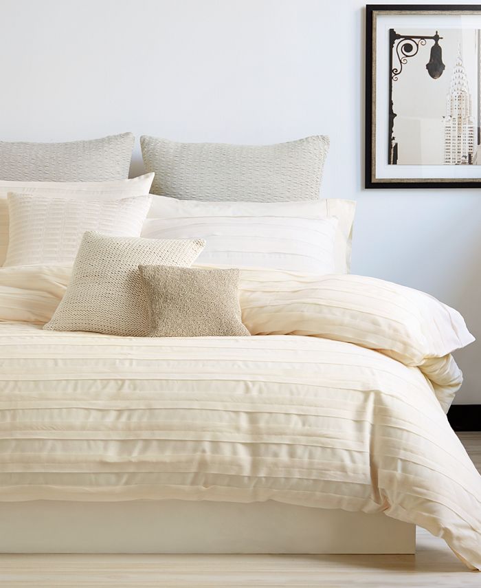 DKNY Loft Stripe Chalk Full/Queen Duvet Cover Macy's