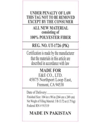 Shanti Breathable Textured All-Season 7-Pc. Comforter Set, California King