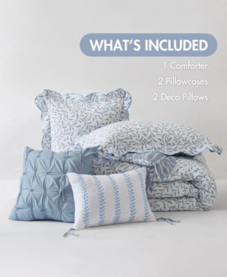 Darcy Print 5-Pc. Comforter Set, King